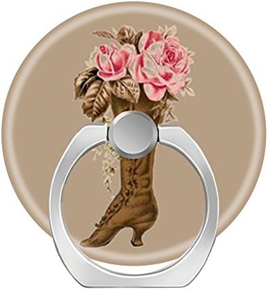Pop 360 Degree Rotation Cellphone Finger Ring Holder Stand Car Mount Works for Smart Phone Iphone 5 6 7 8 X Plus Samsung HTC LG Ipad-victorian boot