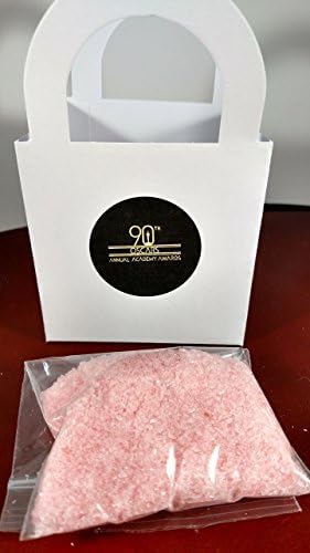 Set of 12 Bath Salt Party Favors, Shower Favors, Wedding Favors in White Favors Box, Customized