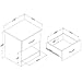 South Shore Libra 1-Drawer Nightstand-Country Pine