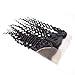 Human Hair Lace frontal 13x4 inch Swiss Medium Brown Lace Deep Wave Hair with Baby Hair 14 inch Hair Extensions (14 inch lace frontal)