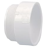 NIBCO 4804 Series PVC DWV Pipe Fitting, Adapter, 2