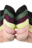 WHITE APPAREL Women's Laced & Lace Trimmed Bras (Packs of 6) - Various Styles,#61 (3 Hook),38D