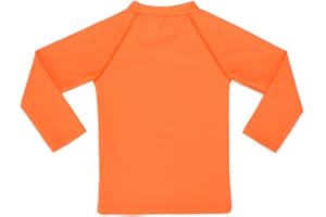 KAKU NANU Long Sleeve Rash Guard Boy Kids UPF 50+ Swim Shirts