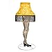 Kurt Adler Leg Lamp 3D Tinsel Lighted Lawn Decor, 28-Inch,Yellow