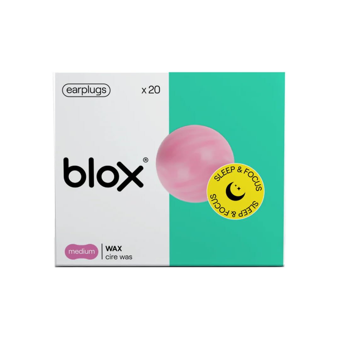 Blox Ear Plugs - Wax - 10 Pairs