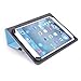 DigiLand 10.1 Inch Tablet Case - Fits Model# DL1010Q - UniGrip 10 Edition Folio Case - LIGHT BLUE - By Cush Cases