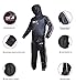 DEFY Heavy Duty Sauna Suit for Weight Loss Full Body Wrap Hoodie Men Women Anti-Rip Sweat suit Gym Workout Exercise Gear