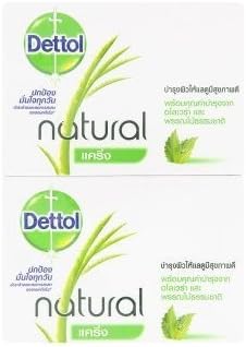 Dettol : Natural Caring Soap 2.47 Oz. (Pack of 4) Product of Thailand by jofalo
