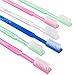 100 𝙋𝙧𝙚𝙢𝙞𝙪𝙢 𝙋𝙍𝙀𝙋𝘼𝙎𝙏𝙀𝘿 disposable toothbrushes with Dental 𝐅𝐋𝐎𝐒𝐒 for Travel, Hotel, Guest Individually Wrapped Bulk ToothBrush Kit with Great Minty Taste