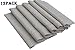 GFI LINEN CLUBS Cotton Flax Linen Cloth Dinner Napkin - Pack of 12 Natural Premium Hemstitched Napkins, 20x20 Inch, Machine Washable, Reusable Table Cloth for Dining, Parties, Weddings & Everyday Use