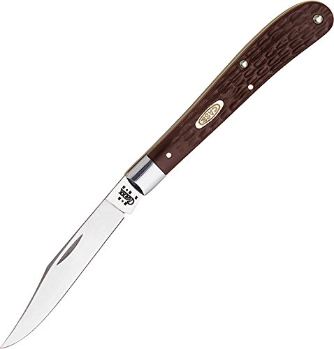Case working slimline trapper pocket knife