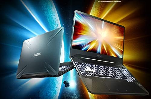 ASUS TUF FX505GT-AB73 15.6" FHD 1080p 144Hz IPS Gaming Laptop (Intel Core i7-9750H, GeForce GTX 1650, 16GB DDR4, 512GB PCIe SSD) Backlit, Wi-Fi, Windows 10 Home, IST Computers HDMI Cable 2 ASUS TUF FX505GT-AB73 15.6" FHD 1080p 144Hz IPS Gaming Laptop (Intel Core i7-9750H, GeForce GTX 1650, 16GB DDR4, 512GB PCIe SSD) Backlit, Wi-Fi, Windows 10 Home, IST Computers HDMI Cable