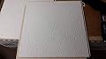 USG INTERIORS 4240 Tivoli Textured Ceiling Tiles,12x12 Inch, Qty 32.