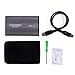 HDE External Hard Drive Enclosure USB 3.0 to SATA SSD and HDD Case 2.5-Inch Drive Compatible Aluminum Enclosure Disk Case Housing