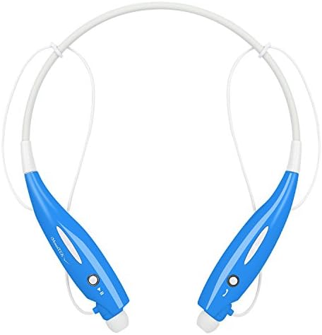 US Shipping Blue Wireless Running Sports Bluetooth Headphones Headset Stereo Earphone Xmas Gift