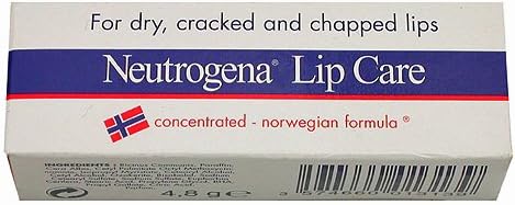 Neutrogena Lip Care For Cracked & Chapped Lips Concentrated Formula - 4.8g, White, 4.8 g (Pack of 1)