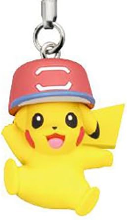 Pokemon Netsuke Mascot 20th Movie Ver. PIKACHU ALOLA HAT Strap Figure