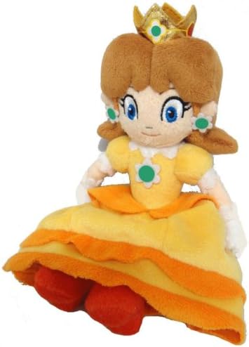 AutoKing® Super Mario Brothers Mario Party 8.5" Princess Soft Stuffed Plush Doll Toys Daisy