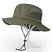 Fishing Hats Waterproof Unisex Outdoor Bucket Breathable Mesh Hat UV Protection Sun Cap