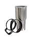 Handle for 30 oz YETI Tumbler - Fits Sic Magnum Artic Cups- Easy Grip No Slip Lightweight Mug Handle (Handle Only) (30 oz, Black)
