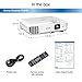 Epson Home Cinema 760HD 720p 3, 300 Lumens Color Brightness (Color Light Output) 3, 300 Lumens Brightness (White Light Output) HDMI Built-in Speakers 3LCD Projector (Renewed)