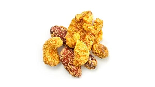 YUPIK SAFFRON PRALINED MIXED NUTS, 1 LB, WITH ROASTED ALMONDS, CASHEWS, WALNUTS, BRAZIL NUTS & HAZELNUTS, COOKED WITH SAFFRON, BROWN, PACK OF 1