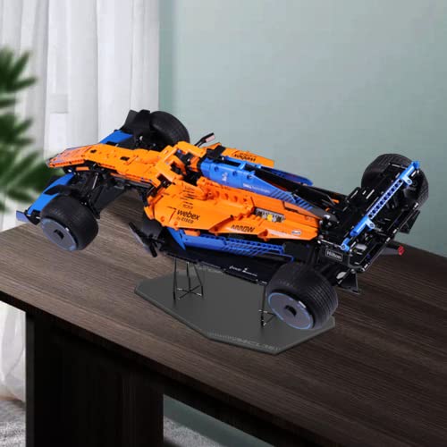 Acrylic Display Stand for Lego Technic McLaren F1 Race Car 42141, 5MM