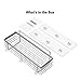 ODesign Shower Caddy Basket Shelf for Shampoo Conditioner Bathroom Kitchen Storage Organizer SUS304 Stainless Steel - No Drilling