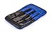 Portable Multiuse Adjustable Recliner Stadium Seat by Trademark Innovations (Blue)