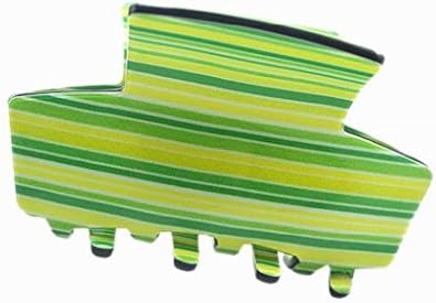 Elegantel 12 Colors Women Acrylic Plastic Hair Claw Clip Clamp Hair Accessory Green
