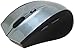 ShhhMouse Wireless Silent 1000, 1200 and 1600 DPI Switch 5-Button Optical Mouse with 1-AA Battery (Gunmetal)