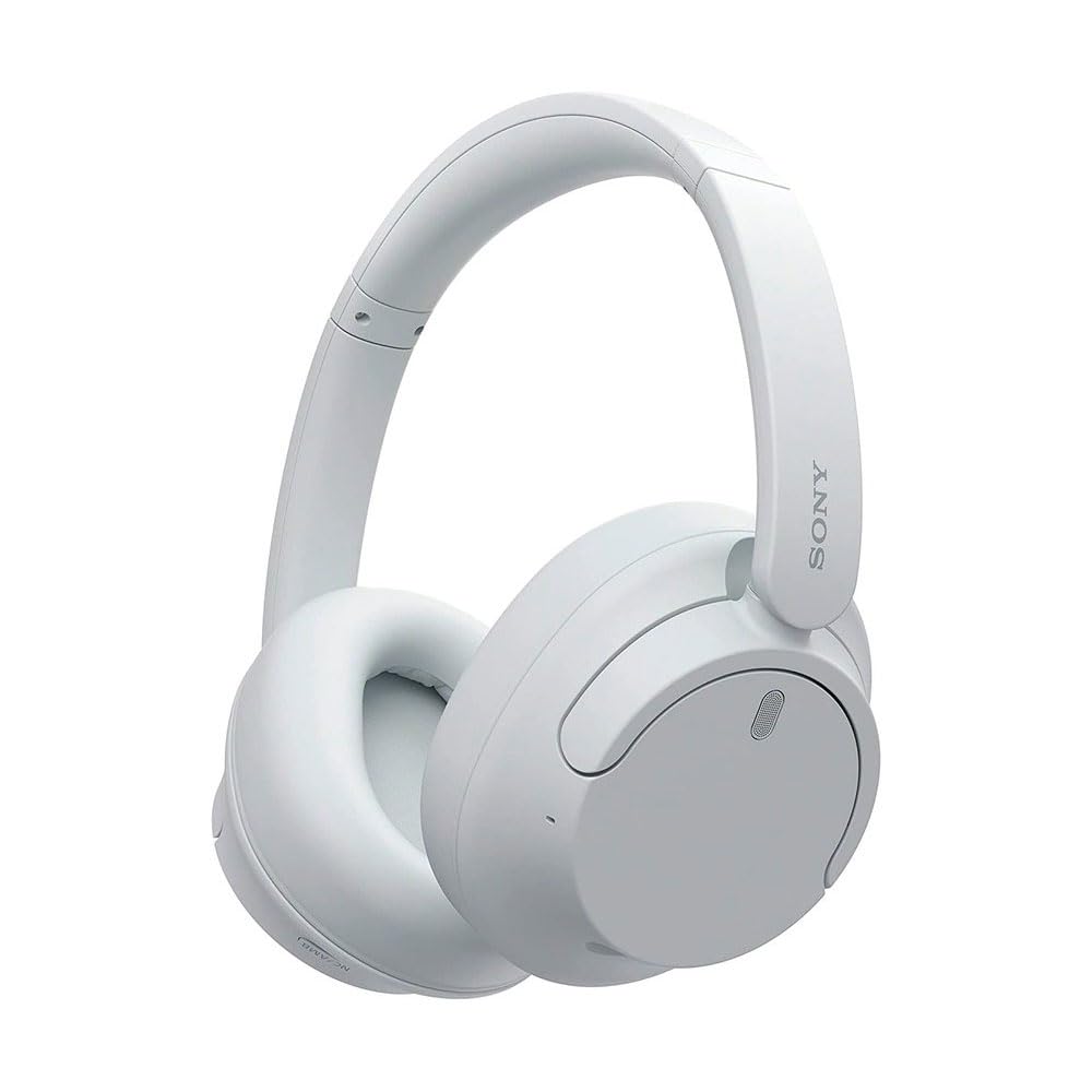 Photo 1 of Sony WH-CH720NW Noise Canceling Wireless Bluetooth Headphones - Built-in Microphone - up to 35 Hours Battery Life and Quick Charge - Matte White