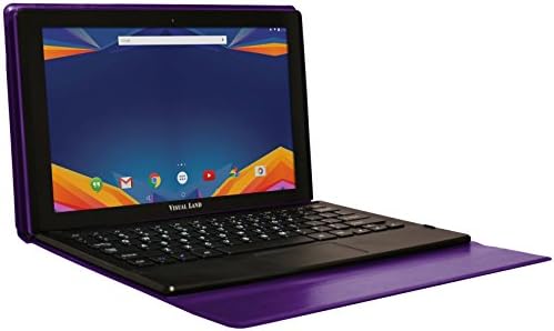 Visual Land Prestige PRIME A11E - 11.6" IPS OCTA-Core 32GB Android 5.1 Lollipop Tablet w/Docking Keyboard Case (Purple)