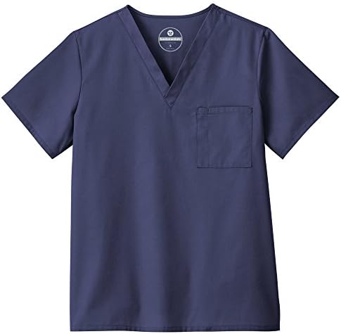Fundamentals 14900 Unisex One Pocket Scrub Top