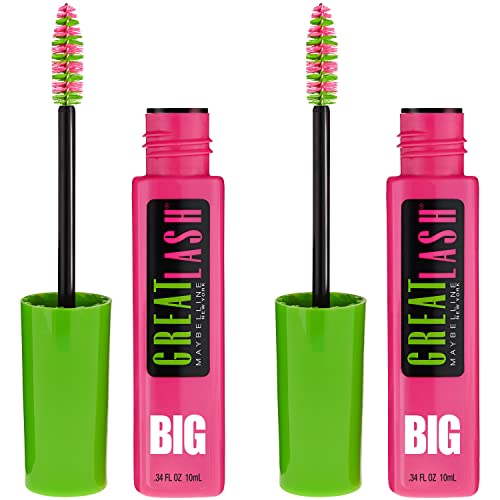 Maybelline Great Lash BIG Washable Mascara, Volumizing, Thicke... 41bEUigmqeL