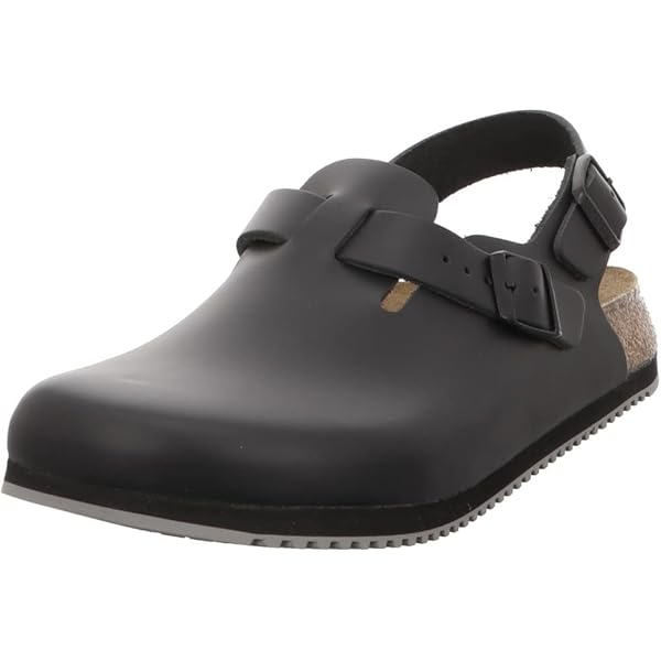 ビルケン　TOKIO白.本革ESD 39 新品　定価¥19800 Amazon.com | Birkenstock Clogs ''Tokyo'' from Leather in
