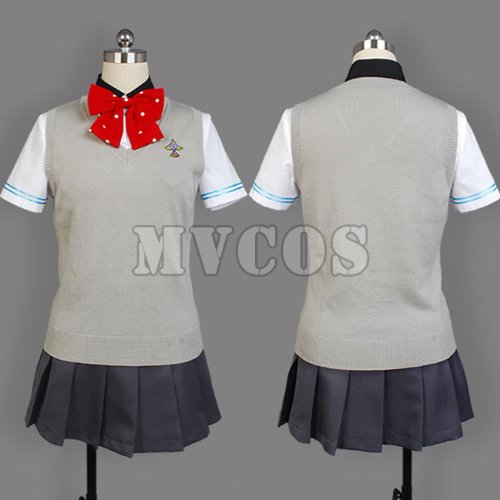 Mvcos Free フリー B00hixfuum 女性m 女性m コスプレ衣装 夏服 岩鳶高校女子制服 ごう 松岡江 まつおか コスチューム 宅配 Amansbistropa Com