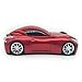 TDRTECH Wireless Car Mouse 2.4Ghz 3D DPI 1600 Cool Sport USB Gaming Mouse Mice for PC Computer Laptop Notebook Red