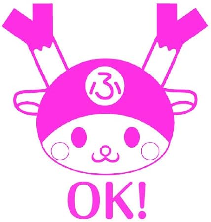 Amazon Ok ふっかちゃんスタンプ浸透印 印面1 1cmサイズ 1010 深谷市イメージキャラクター ゆるキャラ Self Inking Stamp Fukka Chan 桃色 スタンプ 文房具 オフィス用品