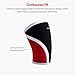 Fitnessery Knee Sleeves for Crossfit, Powerlifting, Weightlifting and Knee Support - 7mm Knee Sleeves - Knee Sleeves Crossfit - Knee Sleeves Powerlifting - Knee Compression Sleeve x 2 (Medium)