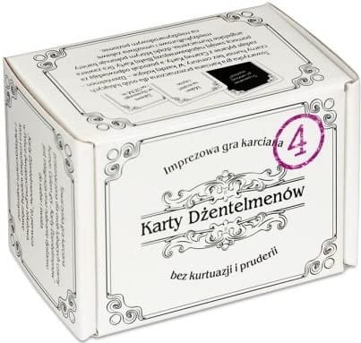 The Screwed Karty dżentelmenów - Epizod czwarty Gra Towarzyska Imprezowa Prezent Polish Board Game Po Polsku