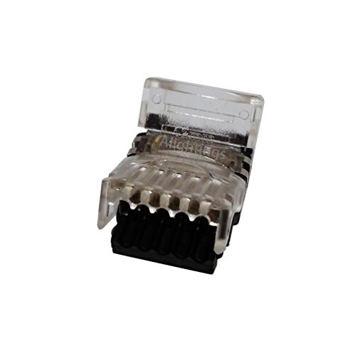 Alightings LED Connector 5 Pin for 12mm RGBW Waterproof LED Strip Lights- Strip to Wire Quick Connection, 20 - 18 AWG Wire No Stripping