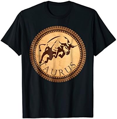 Taurus Shirt For Men Bull Star Sign Birthday Gift T-Shirt