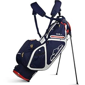 Sun Mountain Golf 2020 3.5 LS Stand Bag (Navy-White-RED, 3.5 LS ZG)