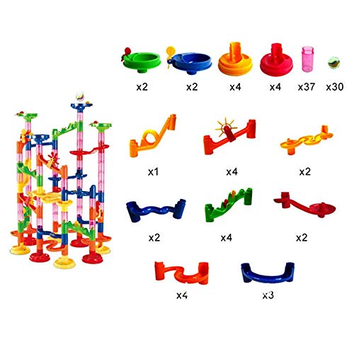 image for Liyic Toys105 Marble Run Toys/ Marble Race Game/Construction Building 