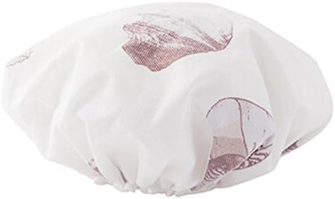 dolly2u Double Layers Bathing Hat Waterproof Shower Cap Bath Cap Ocean Sand Colour