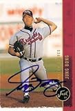 JUNG BONG 1999 JUST MEMORABILIA AUTOGRAPHED CARD,BRAVES !!