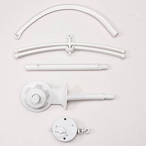 SOUND HOUSE 617 Baby Crib Mobile Bed Bell Toy Holder Arm Bracket and Wind-up Music Box
