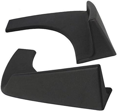 xiaohan Universal Fit Front Rear Bumper Lip Splitters Winglets Canards 30x4 Inch 2PC PP