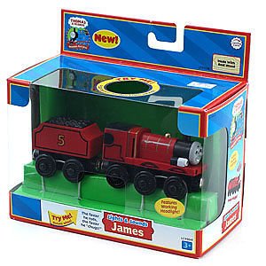 Thomas & Friends Wooden Railway - Lights & Sounds James